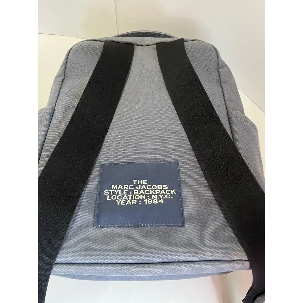 Marc Jacobs Canvas Backpack H301M06SP21 Blue Shadow 15” Laptop